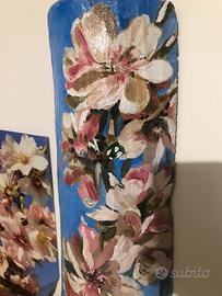 Tegola dipinta a mano