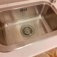 Lavandino lavello da incasso Ikea Boholmen 1 vasca