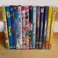 14 DVD cartoni Per Bambini