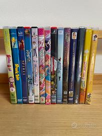 14 DVD cartoni Per Bambini