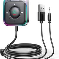 JOYROOM Aux Auto Ricevitore Bluetooth USB Jack 3,5