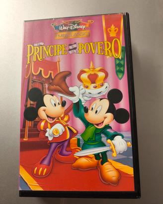 IL PRINCIPE E IL POVERO vhs