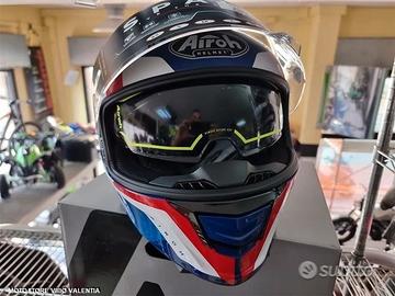 Casco integrale Airoh Spark Shogun Blu Rosso