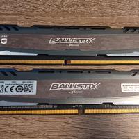 RAM DDR 4 8 GB (2X4GB).