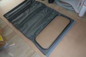 Capote Citroen 2 cavalli 2cv con telaio (verde)