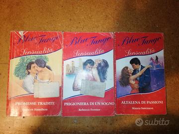 Romanzi 3 volumi Blue Tango