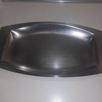 Piatto acciaio inox