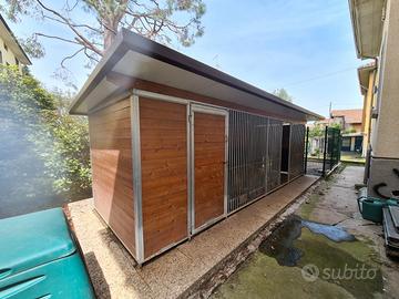 Box per cani con zona notte + zona giorno