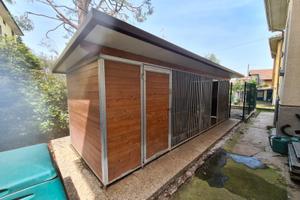 Box per cani con zona notte + zona giorno