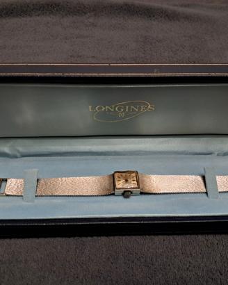 VENDUTO -Orologio Longines da donna oro bianco 18k