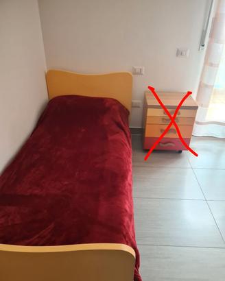 letto e scrivania