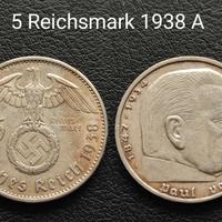 5 Marchi Argento 1938 A 
