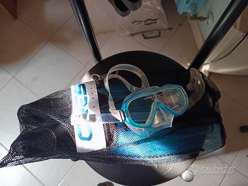 Set rondinella cressi snorkeling, taglia 37/38