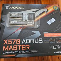 X570 aorus master + ryzen 7 5800x + ram DDR4 32GB