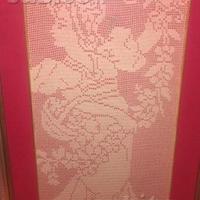 Quadro uncinetto fatto a mano