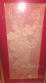 Quadro uncinetto fatto a mano