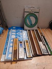 Normografi e righelli architettonici