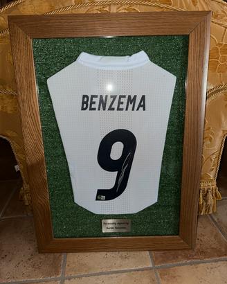 Maglia Real Madrid Karim Benzema 🇫🇷 Beckett COA
