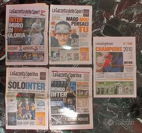 Gazzetta dello sport - Inter Triplete