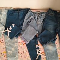 Lotto 4 Jeans Bambina 4 anni ottime marche 