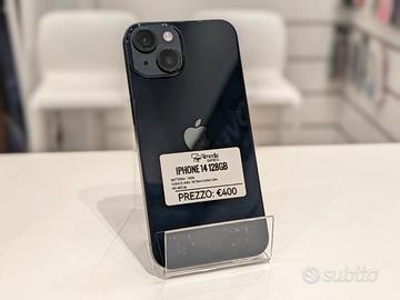 iPhone 14 128GB nero usato garanzia 