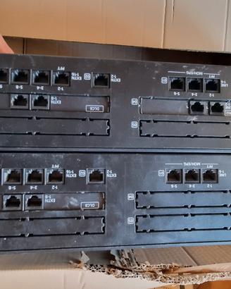 n.2 Centralini  Panasonic KX-NS500 +  12 telefoni