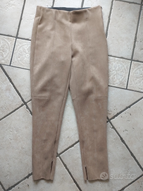 Pantaloni beige ZARA Basic (taglia M)