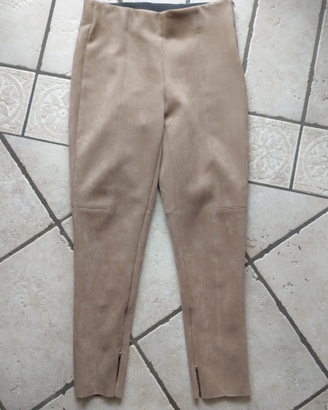 Pantaloni beige ZARA Basic (taglia M)