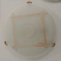 plafoniera in vetro 220V