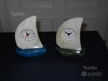 Orologio Barca Alabastro - Lapis - Agata