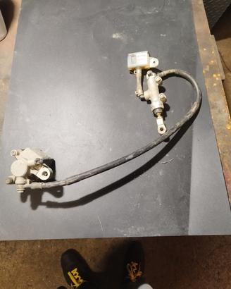 impianto frenante posteriore suzuki drz 400