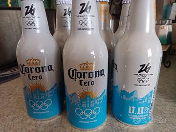 Lattina in alluminio birra corona Olimpiadi 2026
