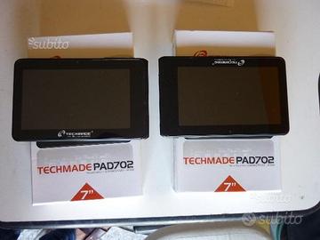 Coppia di Tablet Techmade 7" con schermo rotto