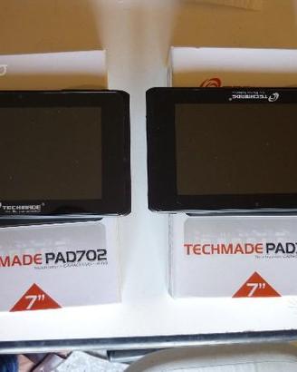 Coppia di Tablet Techmade 7" con schermo rotto