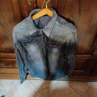 camicia in jeans maniche lunghe marca Wrangler