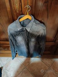 camicia in jeans maniche lunghe marca Wrangler