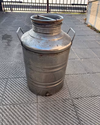 Fusto in acciaio inox