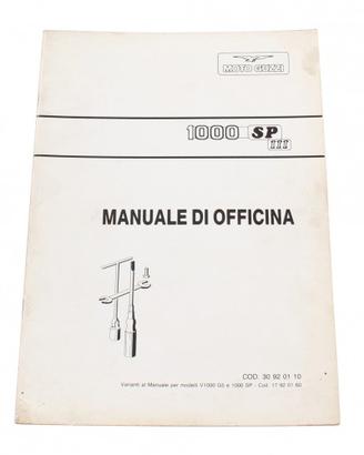 Variante manuale officina Moto Guzzi 1000 SP III