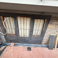 Portone in ferro 3 ante