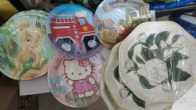 set piatti bicchieri Disney 