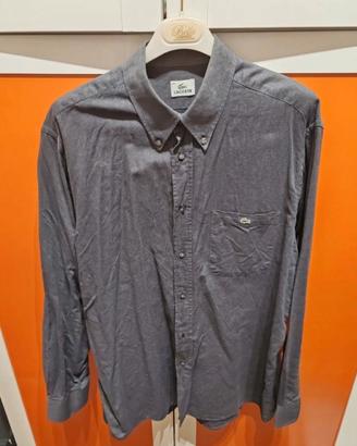 camicia Lacoste uomo grigia TG 43