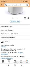 Climatizzatore portatile