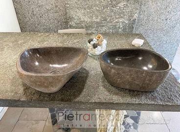 Lavandino in sasso di fiume da 40 cm a 45 cm