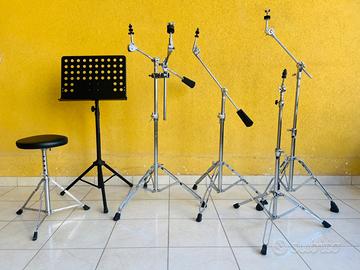 SET ASTE BATTERIA + LEGGIO + SEGGIOLINO