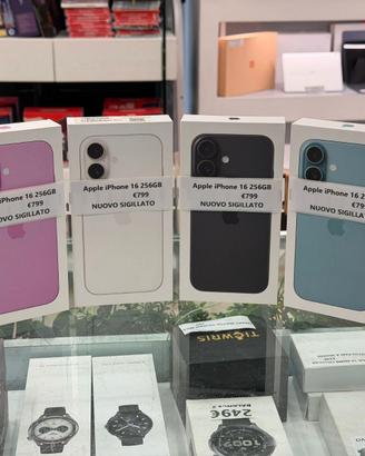 Apple iPhone 16 256GB - NUOVO SIGILLATO