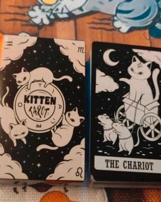 Mazzo 78 cards gattini mistic divinatori
stupende