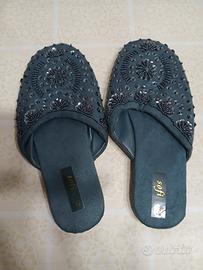 eleganti pantofole da viaggio 