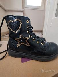 stivali bambina nero lucido n. 30 Lelli Kelly 