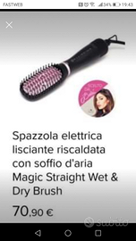 Spazzola elettrica lisciante Imetec