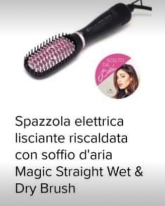 Spazzola elettrica lisciante Imetec